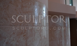 Stucco polished imitation marble