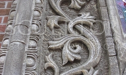 Gotycki ornament element elewacji